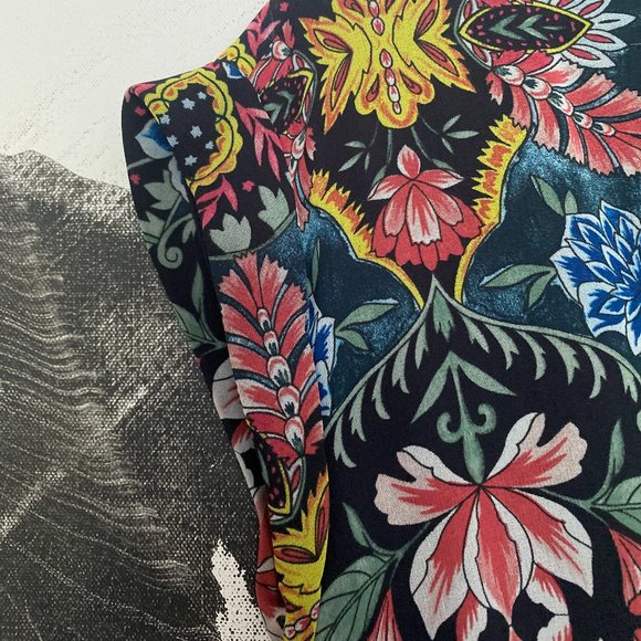 Rebecca Minkoff | Ollie Cocktail Dress | Black Floral | Size XS - Picture 8 of 11